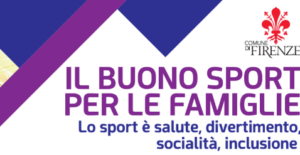 Il buono sport 2026 – Comune di Firenze